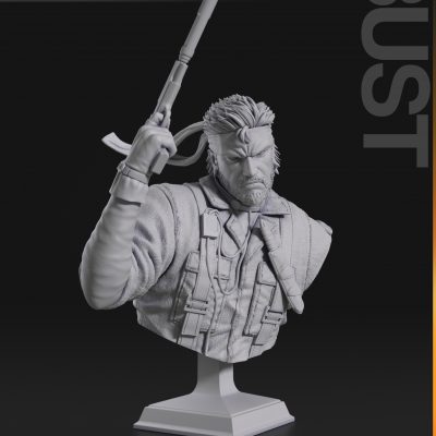 Busto de Naked Snake