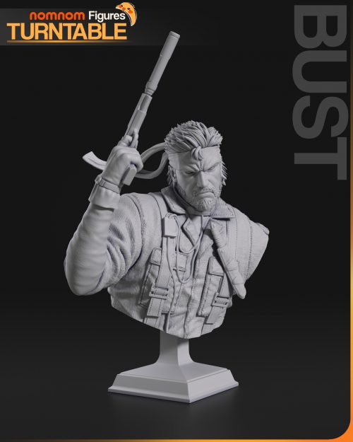 Busto de Naked Snake