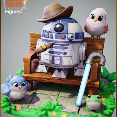 Chibi de R2D2 - Star Wars