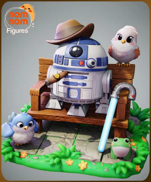 Chibi de R2D2 - Star Wars