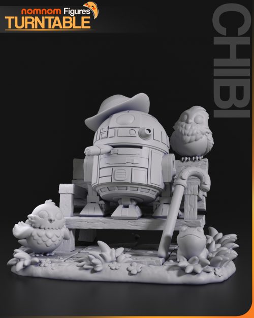 Chibi de R2D2 - Star Wars