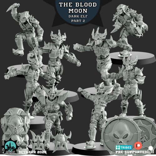 Equipo de Elfos Oscuros - La Luna de Sangre