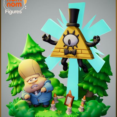 Bill_Cypher_BS_01 Chibi Bill Cypher - Gravity Falls