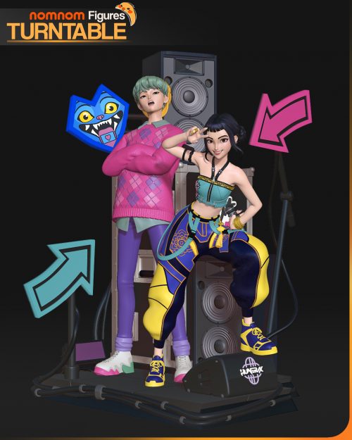 Colored_01 Zoey - Kpop Demon Hunters