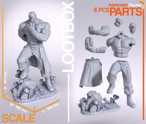 Scaleparts Alex Luis Armstrong - Full Metal Alchemist