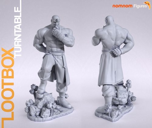 Turntable Alex Luis Armstrong - Full Metal Alchemist