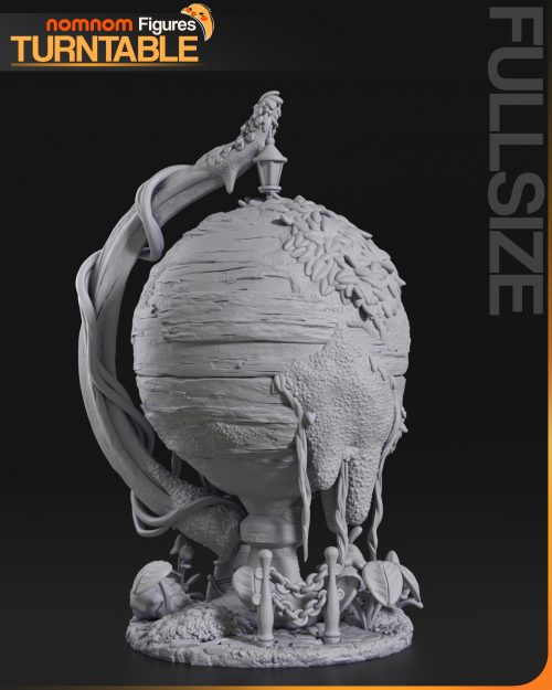 Turntable_04 Chibi Hornet - Hollow Knight