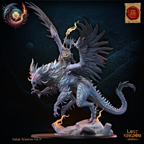 Minis&Deco 3D Prints - Griffith, the Dragon Master - 2