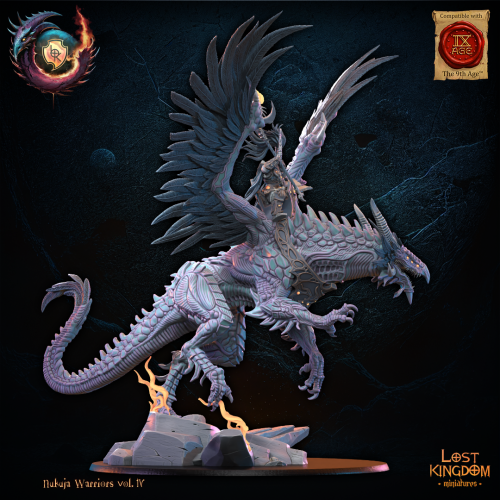 Minis&Deco 3D Prints - Griffith, the Dragon Master - 3