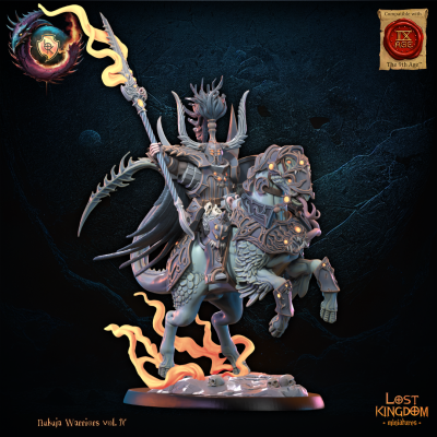 6 Minis&Deco 3D Prints - Nukuja Knight Hero - 6