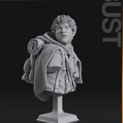 Bust Busto de Samwise Gamgee