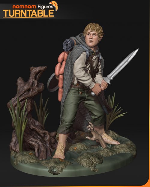 Colored_01 Samwise Gamgee - Lord of the Rings