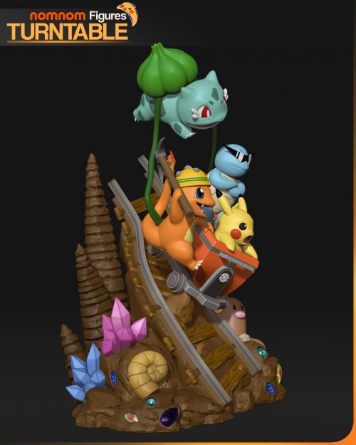 Colored_04 Pikachu – Pokemon