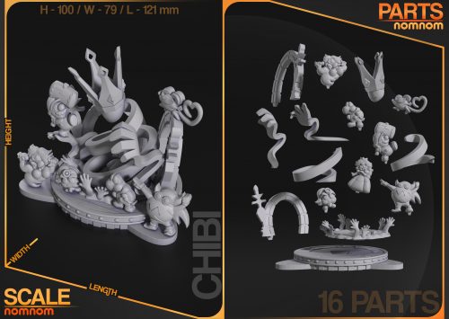 Scaleparts Chibi Paper Mario