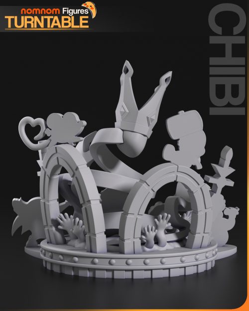 Turntable_04 Chibi Paper Mario