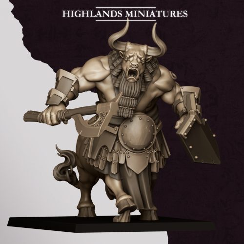 Minis&Deco 3D Prints -  - MARDUK MINOTAUR 1 A