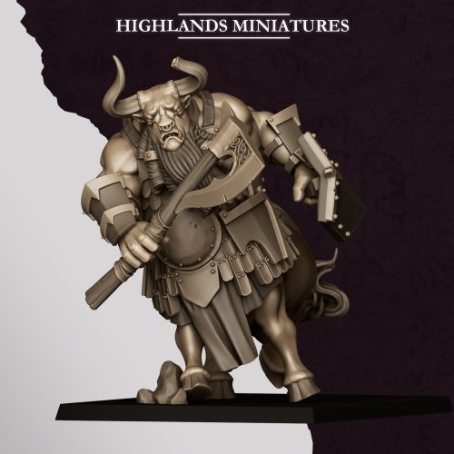 Minis&Deco 3D Prints -  - MARDUK MINOTAUR 2