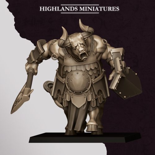 Minis&Deco 3D Prints -  - MARDUK MINOTAUR 3