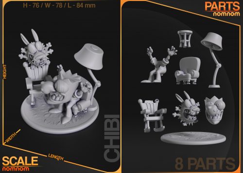 Minis&Deco 3D Prints -  - Scaleparts