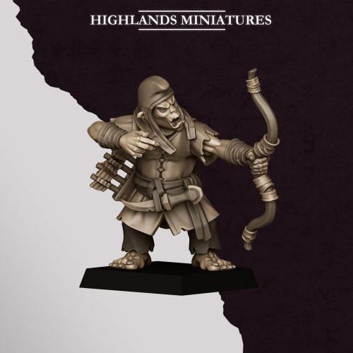 Minis&Deco 3D Prints -  - HOBGOBLIN ARCHER 3
