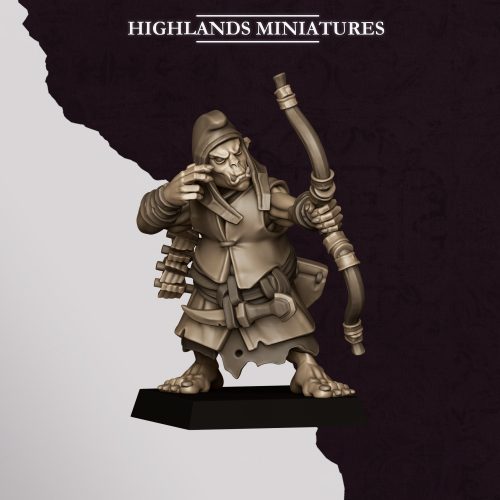 Minis&Deco 3D Prints -  - HOBGOBLIN ARCHER 5