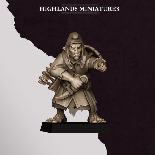 Minis&Deco 3D Prints - - HOBGOBLIN ARCHER CAPTAIN Minis&Deco 3D Prints - - HOBGOBLIN ARCHER CAPTAIN