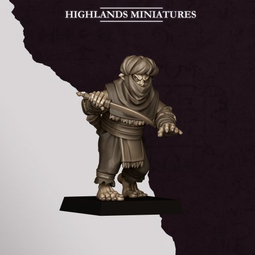 Minis&Deco 3D Prints -  - HOBGOBLIN BACKSTABBER 1