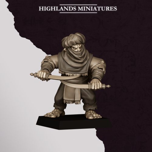 Minis&Deco 3D Prints -  - HOBGOBLIN BACKSTABBER 3