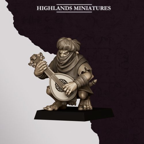 Minis&Deco 3D Prints -  - HOBGOBLIN BACKSTABBER MUSICIAN