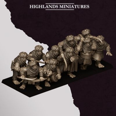 Minis&Deco 3D Prints -  - HOBGOBLIN BACKSTABBER UNIT 1