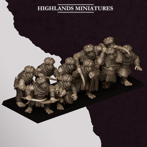 Minis&Deco 3D Prints -  - HOBGOBLIN BACKSTABBER UNIT 1