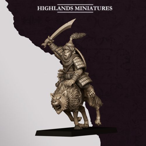 Minis&Deco 3D Prints - - HOBGOBLIN RIDER CAPTAIN Minis&Deco 3D Prints - - HOBGOBLIN RIDER CAPTAIN