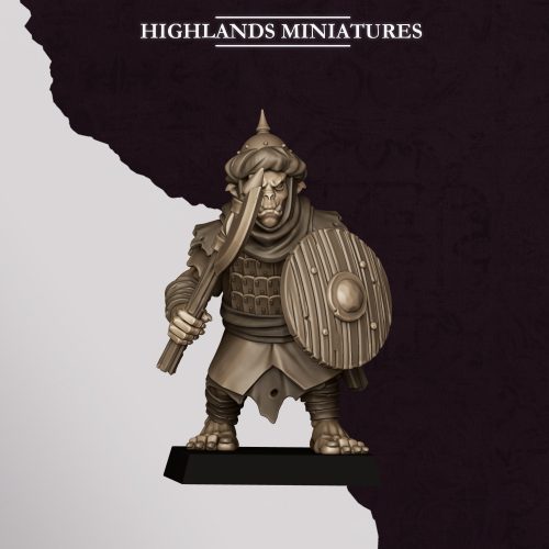 Minis&Deco 3D Prints -  - HOBGOBLIN WARRIOR 1