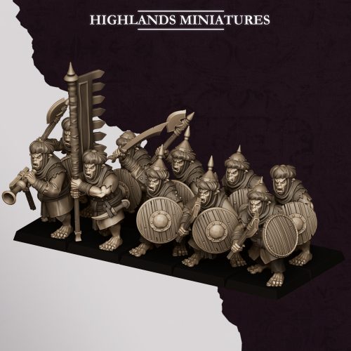 Minis&Deco 3D Prints -  - HOBGOBLIN WARRIOR UNIT 4