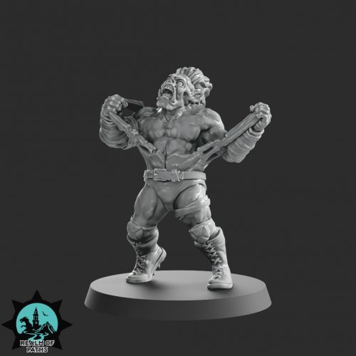 Minis&Deco 3D Prints - Equipo de Orcos - Orcslam Mania - Lineman V5