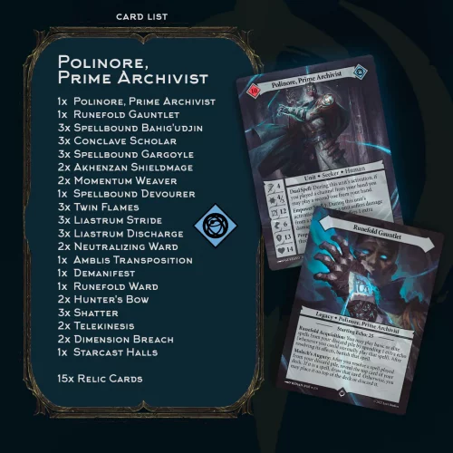 Polinore CardList Polinore CardList