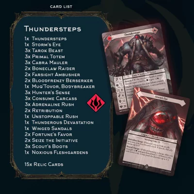 Thundersteps CardList Thundersteps CardList