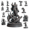 Minis&Deco 3D Prints - Set completo de miniaturas Conclave of the Spheres - set conclave