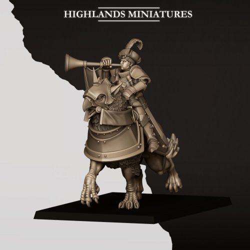 SUNLAND WINGLESS GRYPHON MUSICIAN