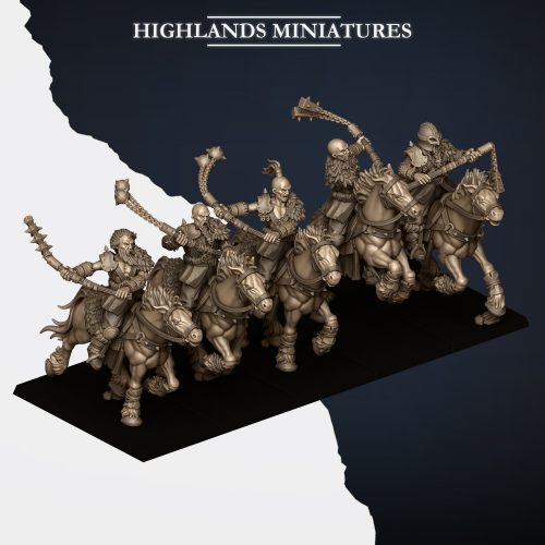 MOUNTED NORSE RAIDER TWO HANDED UNIT 1
